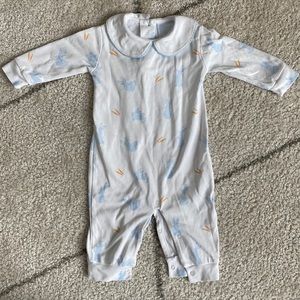Little English Easter romper size 6 months